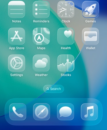 iPhone aplikācija, kurā redzama zvanu filtrēšanas funkcija darbībā