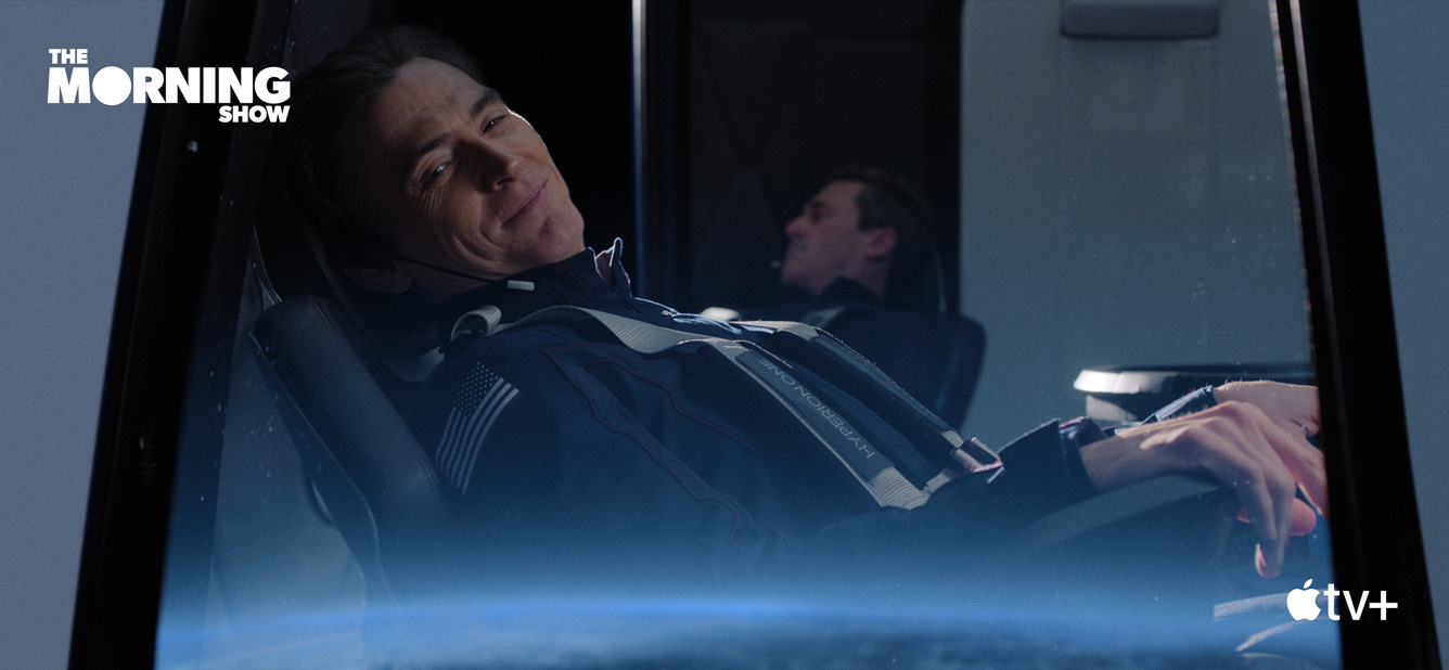 Stillbillede fra en scene i Apple TV+-serien The Morning Show.