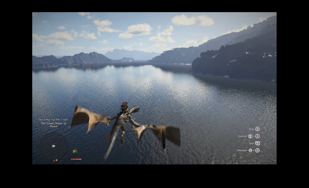 MacBook Pro screen showing a video game